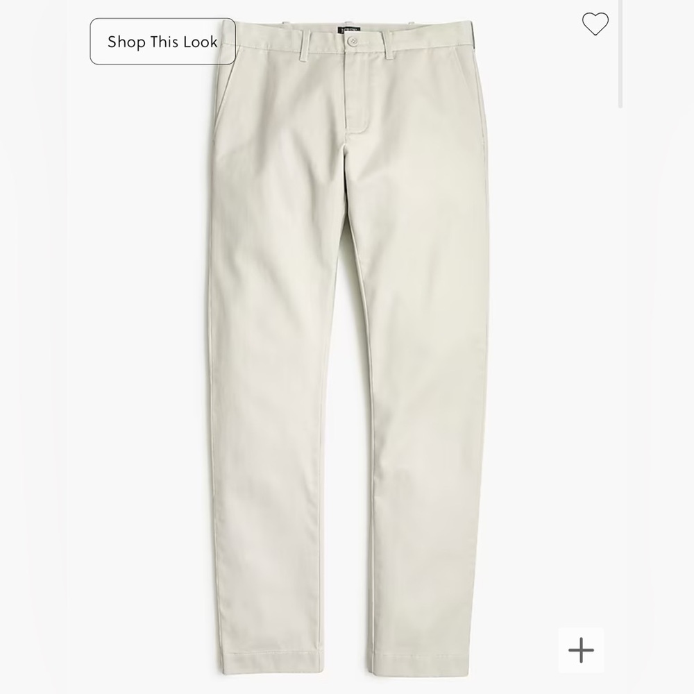 J.Crew Factory Slim-fit flex chino pant size 34/34
